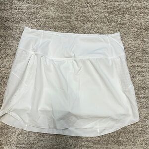 White Athleta Athletic Skort